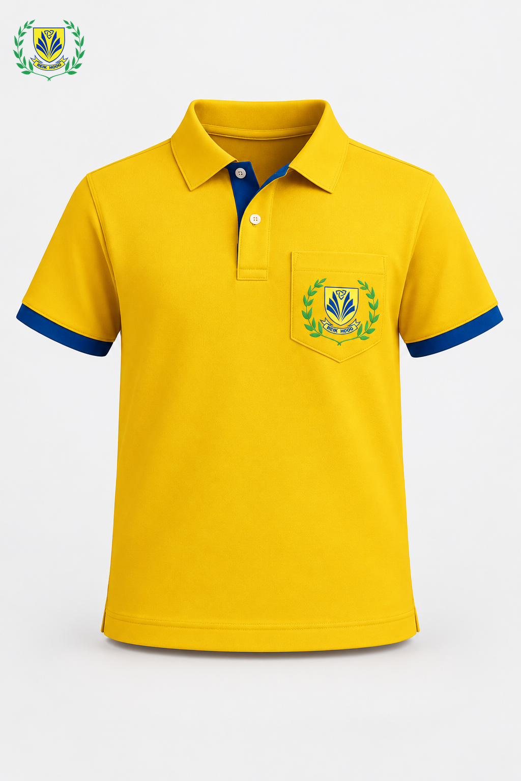 KAMEELFONTEIN Yellow Golf Shirt - XS