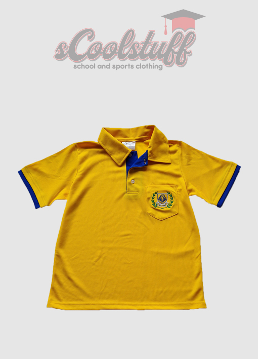 KAMEELFONTEIN Yellow Golf Shirt - XL